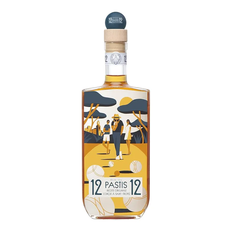 Henri Bardouin Pastis + 2 Glasses 0,7L