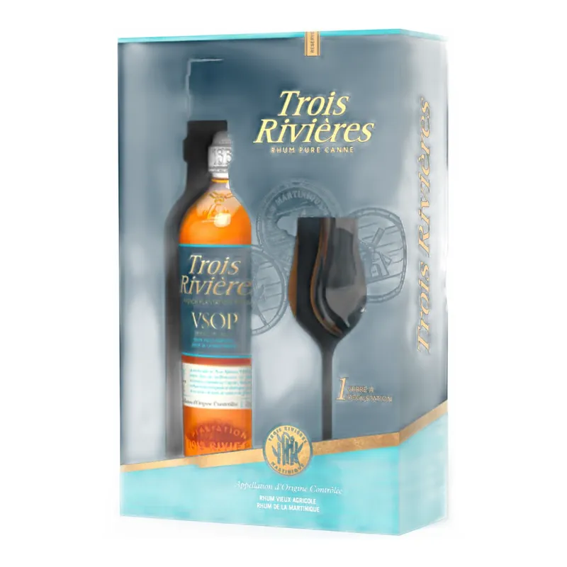 Trois Rivieres VSOP + Glass 0,7L
