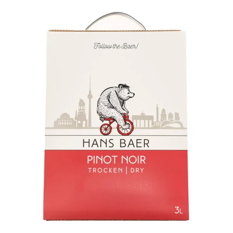 Red wine Pinot Noir Hans Baer BiB 3L