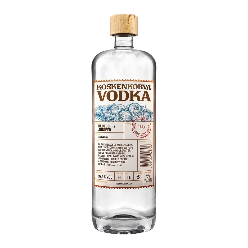 Koskenkorva Blueberry Juniper 1L