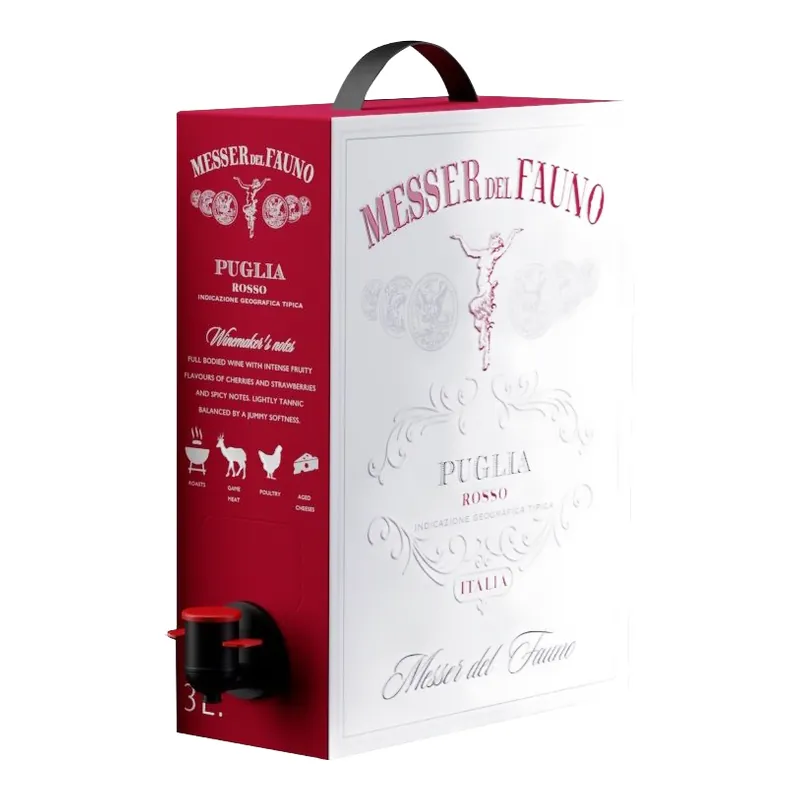 Messer Del Fauno Puglia Rosso BiB 3L