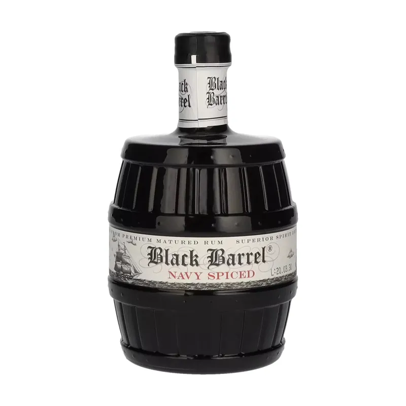 A.H. Riise Black Barrel Navy Spiced 0,7L
