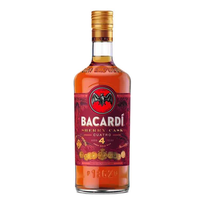Bacardi Cuatro Sherry Cask 1L