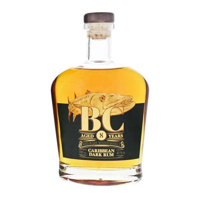 BC 8 Years Caribbean Dark Rum 0,7L