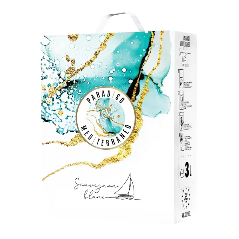 Wine Sauvignon Blanc Paradiso Mediterraneo BiB 3L